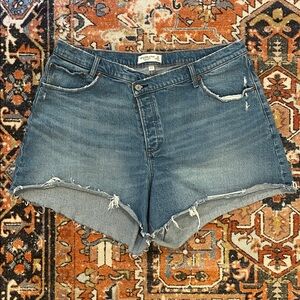 Abercrombie & Fitch High Rise The Dad Short Crossover Curve Love | Size 18